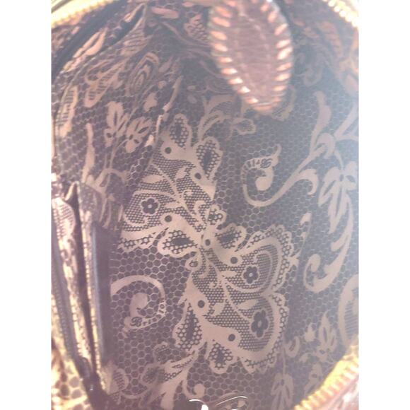 Brighton Shoulder Handbag Limited Edition Mon Amie Pewter Vintage - Picture 6 of 7